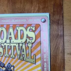 Crossroads Guitar Festival - 2010 Poster Birch Panel Wood Edition Ron Donovan Eric Clapton