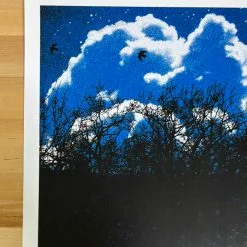 Radiohead - 2012 Joshua Budich Poster St. Triphon, Switzerland 2nd Gig Posters