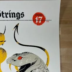 Billy Strings - 2021 Delicious Design League Poster Denver, CO 10/17 1st