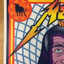 Metallica - 2018 Gomez Poster Madrid, Spain Wizink Center 14 Metallica - 2018 Gomez Poster Madrid, Spain Wizink Center