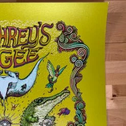 Umphrey's McGee - 2020/2021 Marq Spusta Poster Miami, FL 1st Green