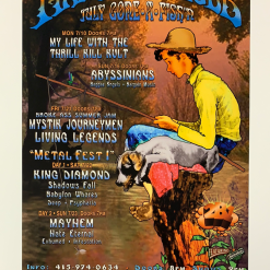 Greg Coiner MHP 95 Mayhem - 2000 Poster Maritime Hall San Fran 1st