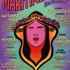The Artworks MHP 122 - 2001 Poster Maritime Hall San Fran 1st Gig Posters