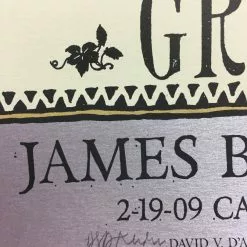 David V D'Andrea Grails - 2009 David V. D'Andrea Poster San Francisco, CA Cafe Du Nord Gig Posters