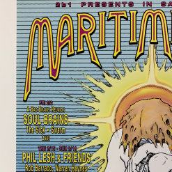 Greg Coiner Gig Posters MHP 110 Phil Lesh & Friends - 2001 Poster Maritime Hall San Fran 1st