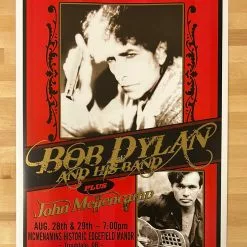 Gig Posters Bob Dylan - 2010 Geoff Gans Poster Troutdale, OR John Mellencamp