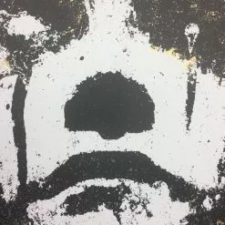 Winter Hearts - 2009 Jacob Bannon Art Print Gold Variant