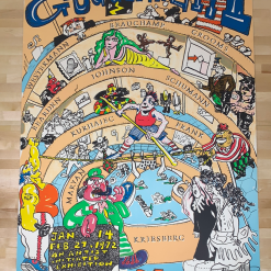 Sold Out Posters The Guggenheim - 1972 Red Grooms Art Print Poster Original Vintage