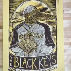 The Black Keys - 2010 Dan Grzeca Poster Orlando, FL House Of Blues