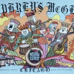 Umphrey's McGee - 2016 FugScreens Studios Poster North Coast Chicago