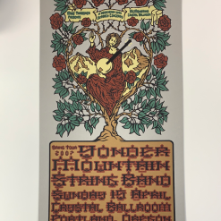 Gig Posters Yonder Mountain String Band - 2007 Gary Houston Poster Portland, OR Crystal Ballroom