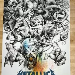 Jonathan Wayshak Metallica - 2019 Jonathan Wayskak Poster Madrid, Spain