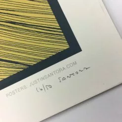 A Scorched Earth In His Wake - 2016 Justin Santora Poster Art Print