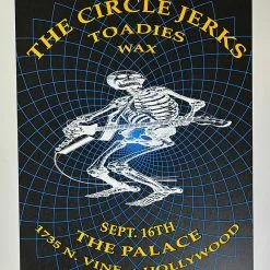 Gig Posters The Circle Jerks - 1994 Matt Getz Poster Hollywood, CA The Palace