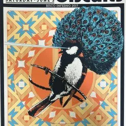 The Disco Biscuits - 2017 Nic Bogdal Poster Red Rocks Morrison, CO Colorado