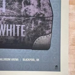 Jack White - 2012 Methane Poster Blackpool, GBR Empress Gig Posters