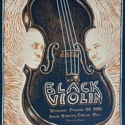 Black Violin - 2016 EMEK Poster Portland Oregon AP Gig Posters