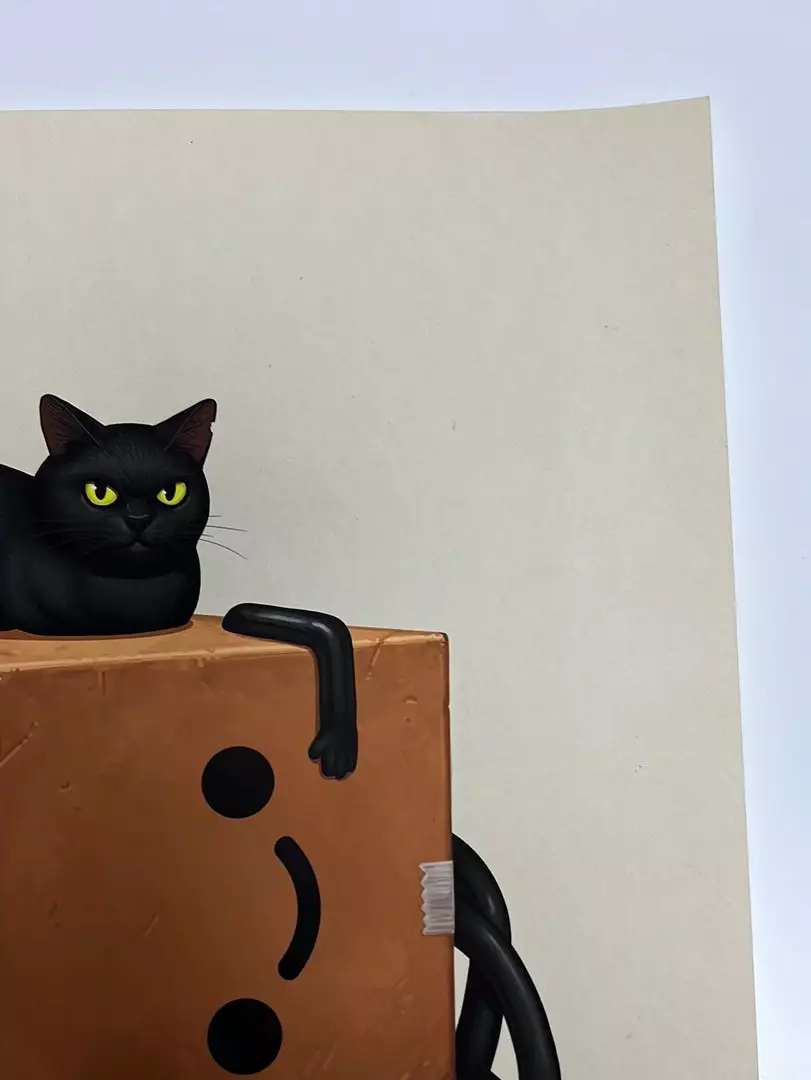 Boxo II (Kitties 2) - 2019 Mike Mitchell Poster Print SOFA Con AP 6 Boxo II (Kitties 2) - 2019 Mike Mitchell Poster Print SOFA Con AP