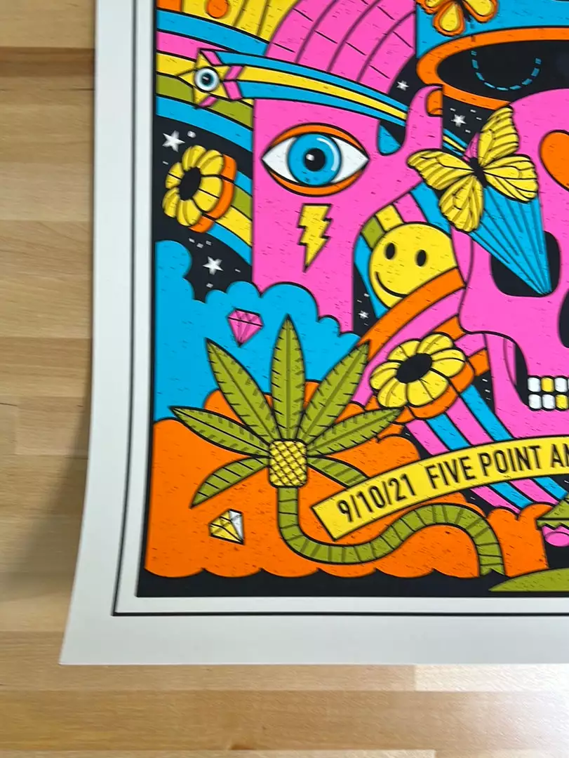 Methane Studios Dave Matthews Band - 2021 Methane Poster Irvine, CA 8 Methane Studios Dave Matthews Band - 2021 Methane Poster Irvine, CA