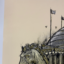 The National - 2010 Dan Grzeca Poster Brussels, BEL Ancienne Belgique