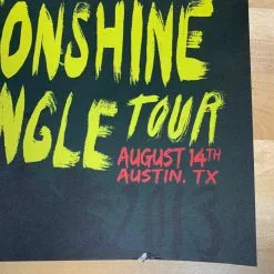 Sold Out Posters Bruno Mars - 2013 Moonshine Jungle Tour Poster (damaged) San Deigo CA