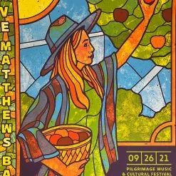 Half Hazzard Press Dave Matthews Band - 2021 Half Hazard Poster Pilgrimage Music Festival, TN Gig Posters