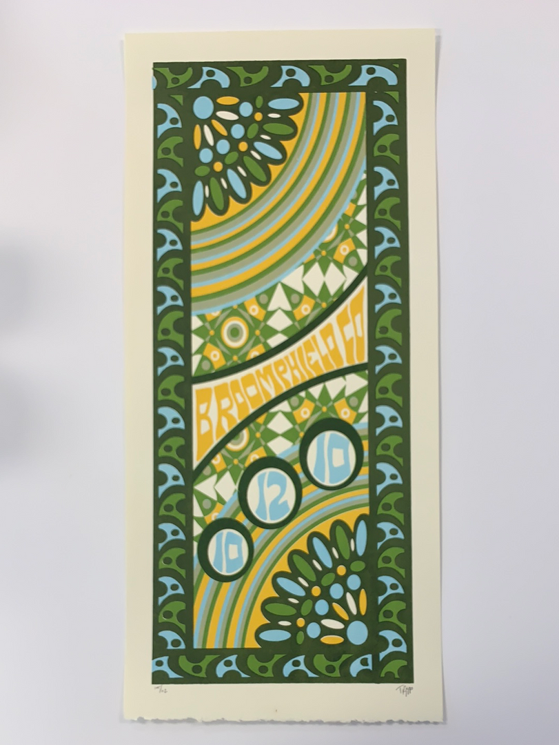 Phish - 2010 Tripp Poster 1st Bank Center Broomfield, CO 10/12 4 Phish - 2010 Tripp Poster 1st Bank Center Broomfield, CO 10/12