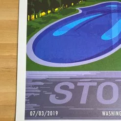 Sold Out Posters Gig Posters Rolling Stones - 2019 Poster Washington, DC No Filter Tour Fedex Field
