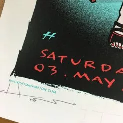 Queens Of The Stone Age - 2008 Justin Hampton Poster Calgary, CAN Calgary Stampe 13 Queens Of The Stone Age - 2008 Justin Hampton Poster Calgary, CAN Calgary Stampe