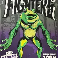 Foo Fighters - 2021 Brian Methe Poster Cincinnati, OH Gig Posters