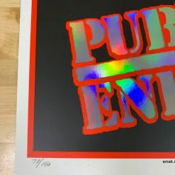 Public Enemy - 2020 Emek Poster Foil NO Date The Terrordome Foil Posters 14 Public Enemy - 2020 Emek Poster Foil NO Date The Terrordome Foil Posters