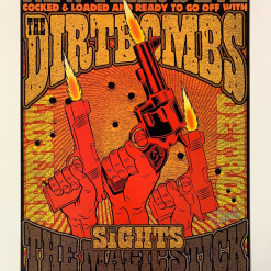 The Dirtbombs - 2003 Chuck Sperry Poster Detroit, MI Magic Stick