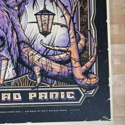 Half Hazzard Press Widespread Panic - 2016 Half Hazard Press Poster Broomfield, CO