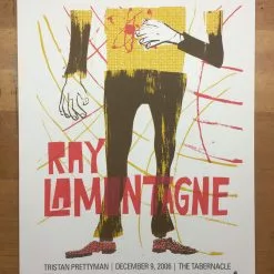 Ray LaMontagne - 2006 Methane Studios Poster Atlanta, GA Tabernacle Gig Posters