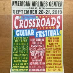 Sold Out Posters Crossroads Guitar Festival - 2019 Poster Dallas, TX American Airlines Center