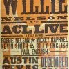 Willie Nelson - 2014 Hatch Show Print NYE Poster ACL Live Gig Posters