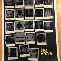 The Dead Weather - 2009 Methane Studios Poster Dallas House Of Blues