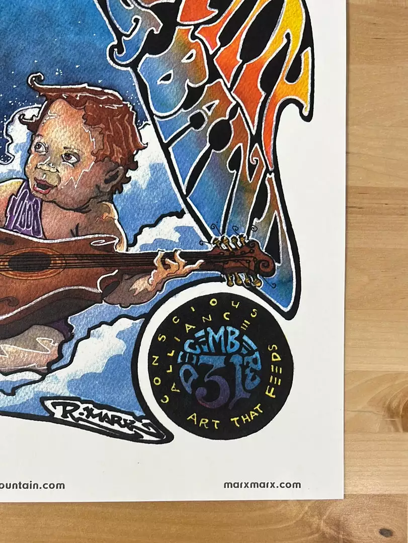 Colorado Yonder Mountain String Band - 2007 Robert Marx Poster The Fillmore Denver, CO 12/31 7 Colorado Yonder Mountain String Band - 2007 Robert Marx Poster The Fillmore Denver, CO 12/31