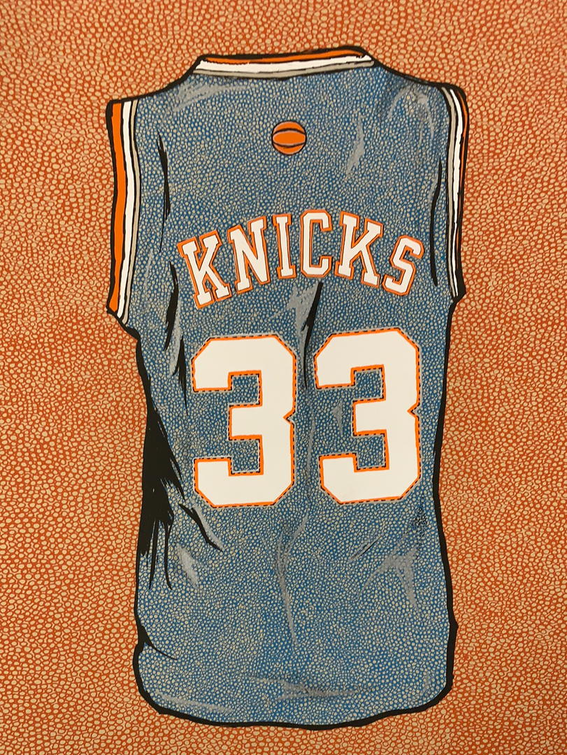 Knicks - 2014 Fugscreens Studios Poster Patrick Ewing Jersey Print 3 Knicks - 2014 Fugscreens Studios Poster Patrick Ewing Jersey Print