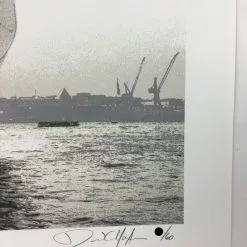 Flatstock Europe 4 - 2009 Dan MacAdam Crosshair Poster Hamburg, GER