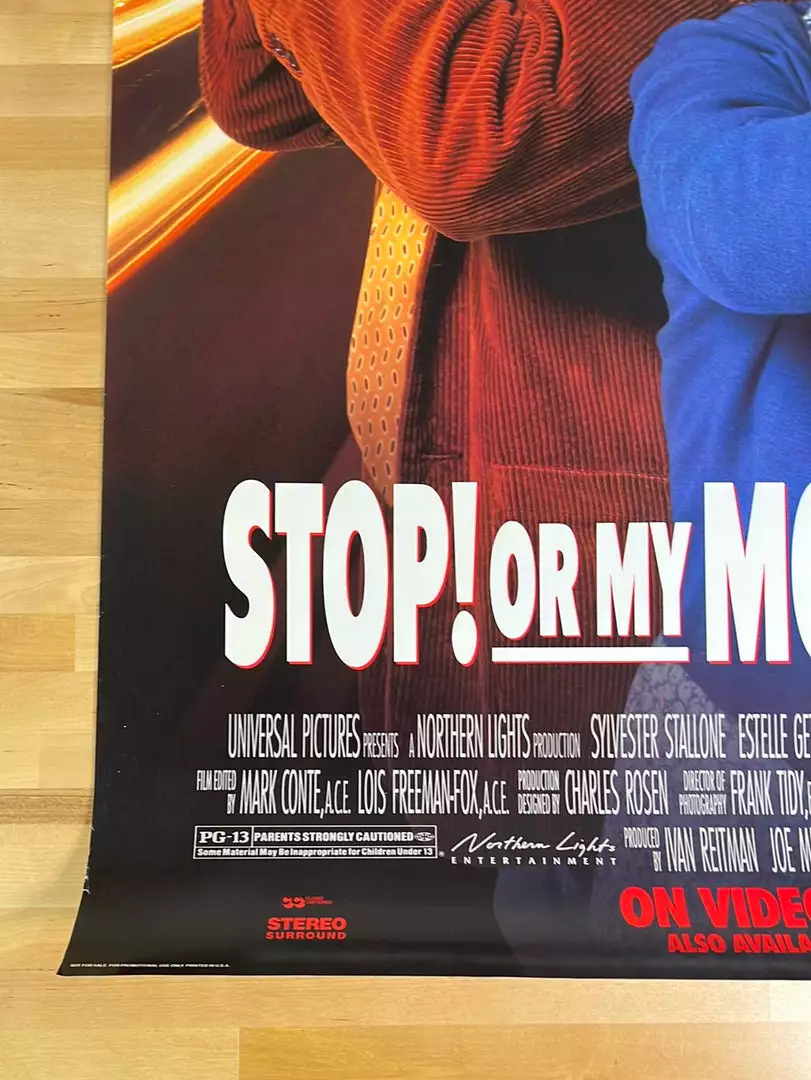 Sold Out Posters Stop Of My Mom Will Shoot - 1992 Video Promo Movie Poster Original Vintage Movie/TV Posters 8 Sold Out Posters Stop Of My Mom Will Shoot - 1992 Video Promo Movie Poster Original Vintage Movie/TV Posters