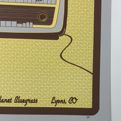 Adam Aijala Ben Kaufmann - 2009 Jamie Keyes Poster Lyons, CO Bluegrass Colorado