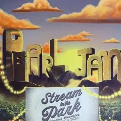 Railey Bace Prints Gig Posters Pearl Jam - 2021 Bailey Race Poster Missoula, MT