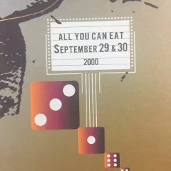 Gig Posters Phish - 2000 Jager Kemp Poster Las Vegas, NV Thomas And Mack Center 10 Gig Posters Phish - 2000 Jager Kemp Poster Las Vegas, NV Thomas And Mack Center