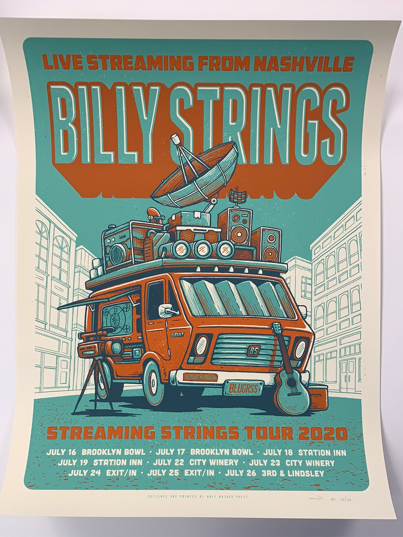 Half Hazzard Press Billy Strings - 2020 Half Hazard Poster Streaming Strings 4 Half Hazzard Press Billy Strings - 2020 Half Hazard Poster Streaming Strings