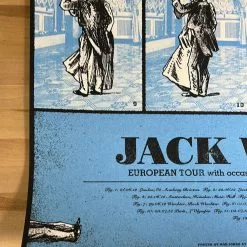 Jack White - 2012 Rob Jones Poster European Tour