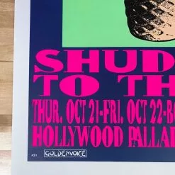 TAZ Gig Posters Smashing Pumpkins - 1993 T.A.Z. Poster Hollywood, CA Palladium 1st Ed