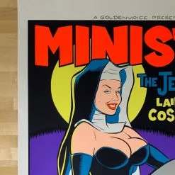 Ministry - 1996 Chris Coop Poster Los Angeles, CA The Palladium 10 Ministry - 1996 Chris Coop Poster Los Angeles, CA The Palladium