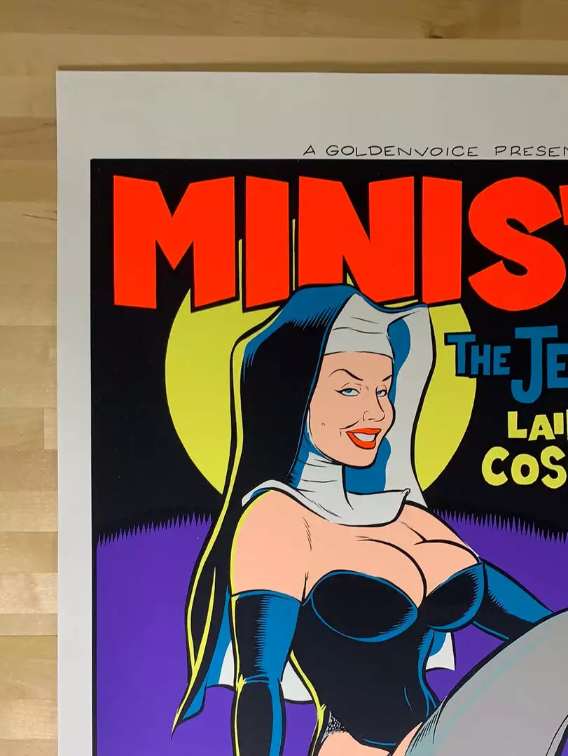 Ministry - 1996 Chris Coop Poster Los Angeles, CA The Palladium 5 Ministry - 1996 Chris Coop Poster Los Angeles, CA The Palladium