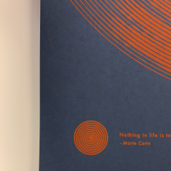 Marie Cure - 2016 Justin Van Genderen Poster Red Variant 13 Marie Cure - 2016 Justin Van Genderen Poster Red Variant